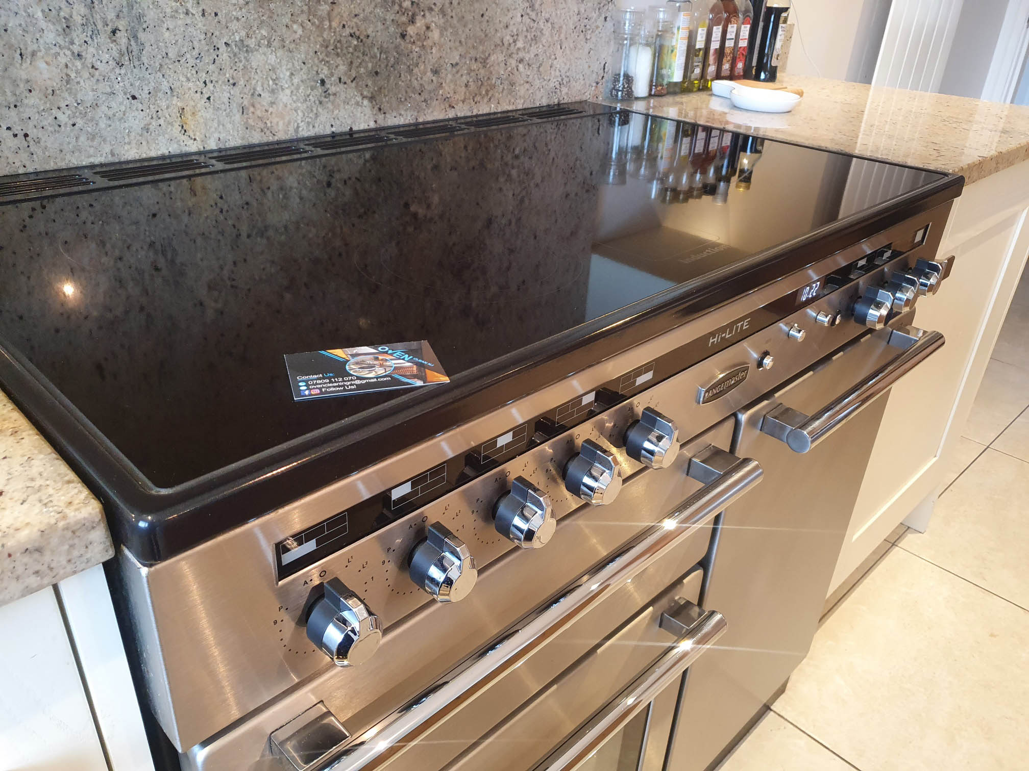 Cleaned Oven Ceramic Hob | Clean Oven Belfast | Oven Cleaning NI | Oven Clean ni | Kitchen Cleaning NI | Oven Cleaning Belfast | Kitchen Appliance Cleaning Belfast | Oven Clean NI